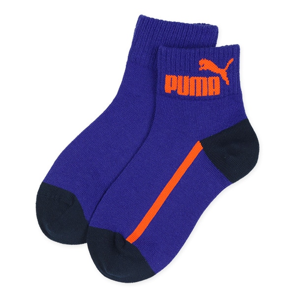 PUMA）3足組スクールローカットソックス（サイドライン）