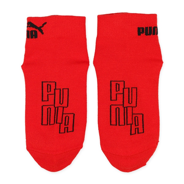 PUMA）3足組スクールローカットソックス（カラー無地）