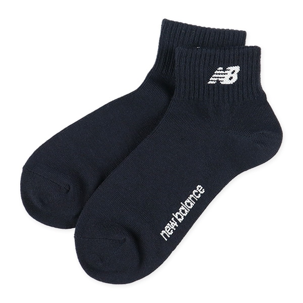 NewBalance）3足組スクールローカットソックス（ネイビー）