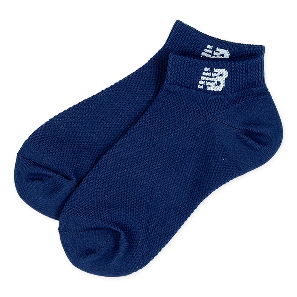 NewBalance）3足組スクールローカットソックス（ロゴメッシュ）