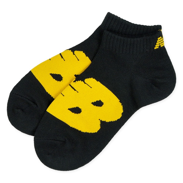 NewBalance）3足組スクールローカットソックス（ビッグロゴ）