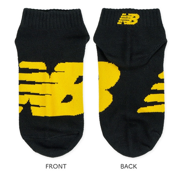 NewBalance）3足組スクールローカットソックス（ビッグロゴ）
