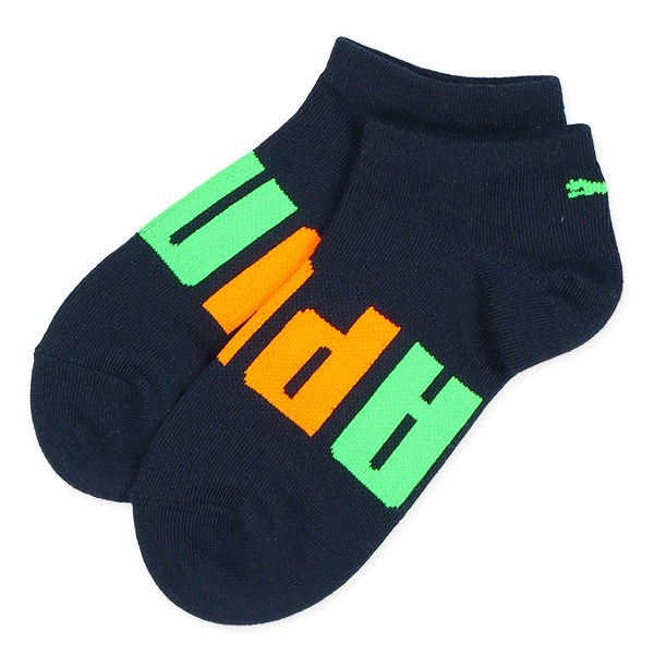 PUMA）3足組スクールローカットソックス（ビッグロゴ）