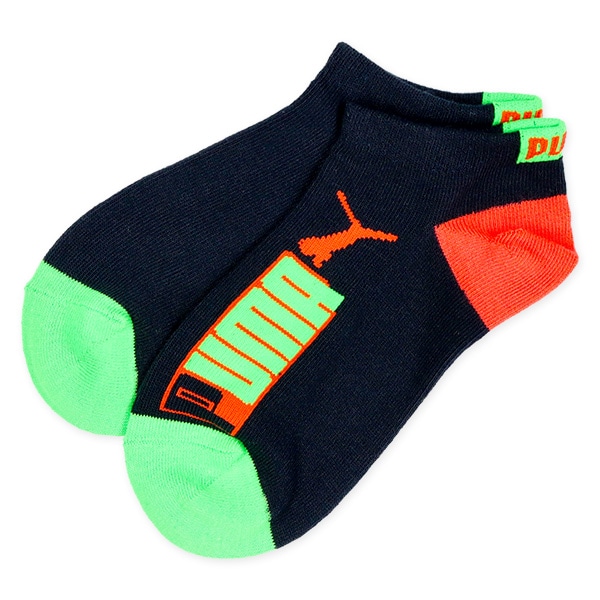 PUMA）3足組スクールローカットソックス（かかと切り替え）