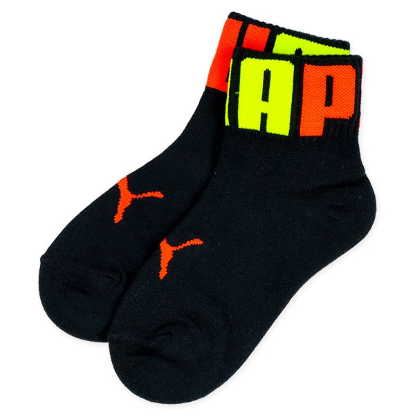 PUMA）3足組スクールアンクルソックス（ビッグロゴ）