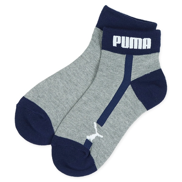 PUMA）3足組スクールアンクルソックス（切り替え）