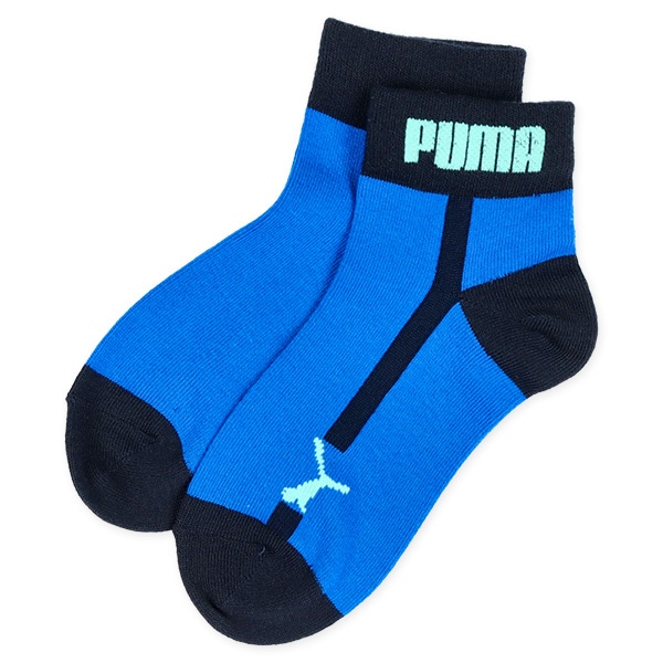 PUMA）3足組スクールアンクルソックス（切り替え）