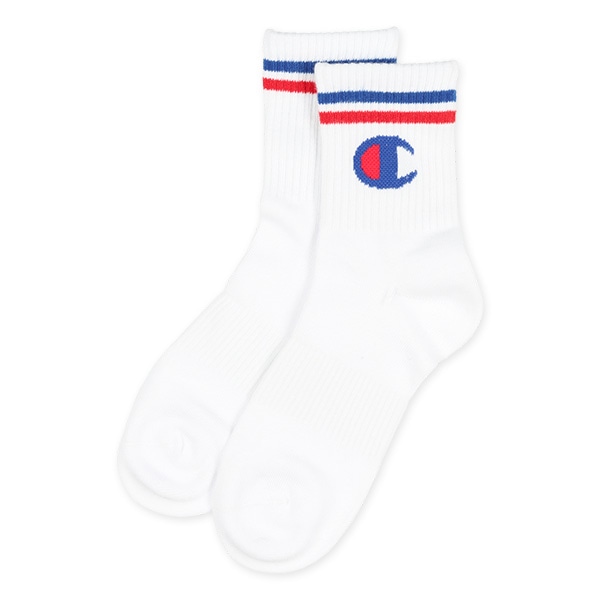 Champion）3足組スクールクルーソックス（2ライン）