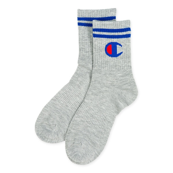 Champion）3足組スクールクルーソックス（2ライン）