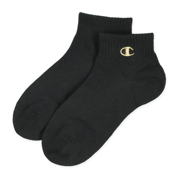 Champion）3足組スクールローカットソックス（金刺繍）
