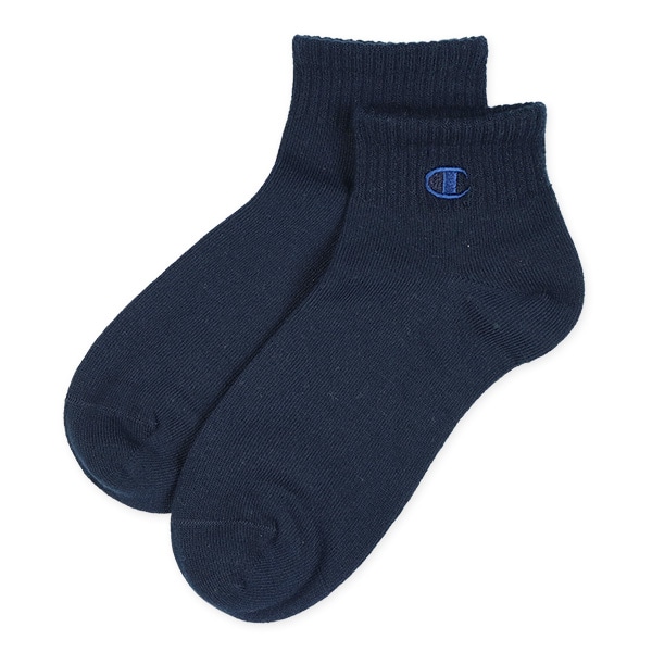 Champion）3足組スクールローカットソックス（アソート刺繍）