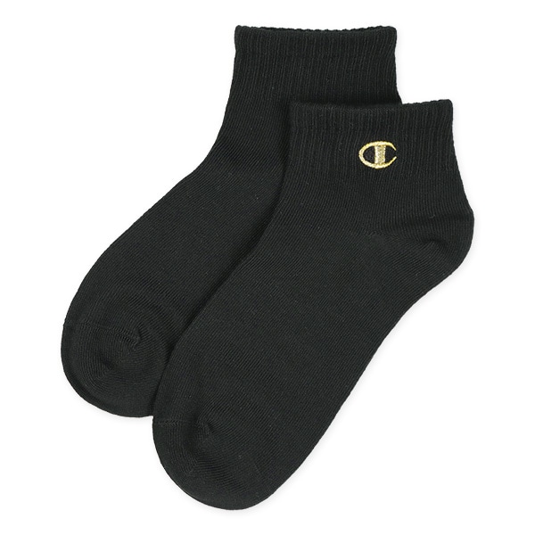 Champion）3足組スクールローカットソックス（アソート刺繍）