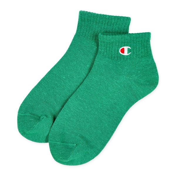 Champion）3足組スクールローカットソックス（カラー刺繍）