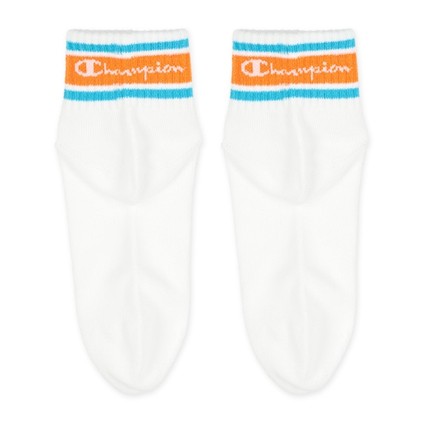 Champion）3足組スクールローカットソックス（カラーライン）