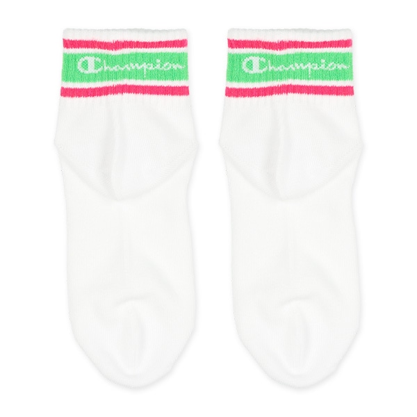 Champion）3足組スクールローカットソックス（カラーライン）