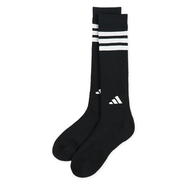 adidas）2足組スクールハイソックス（総パイル）