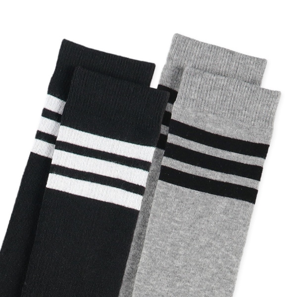 adidas）2足組スクールハイソックス（総パイル）