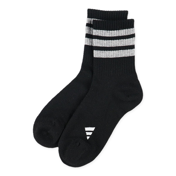 adidas）3足組スクールクルーソックス（消臭）