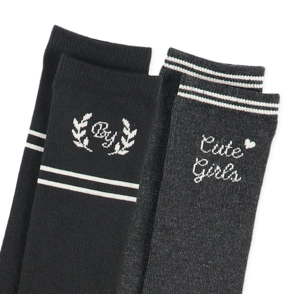 2足組スクールハイソックス（トップロゴ）