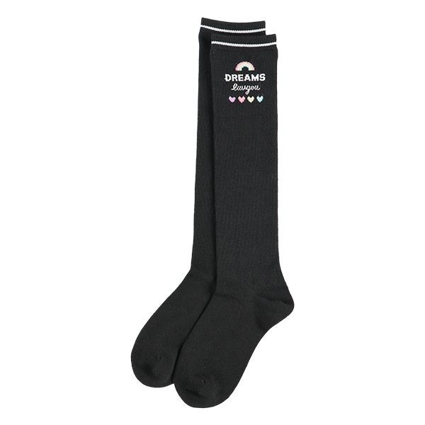 2足組スクールハイソックス（レインボーロゴ）