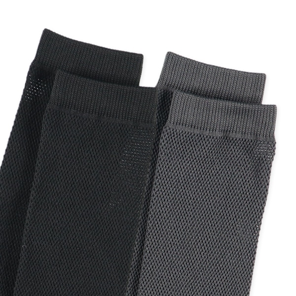 2足組スクールハイソックス（ビッグメッシュ）