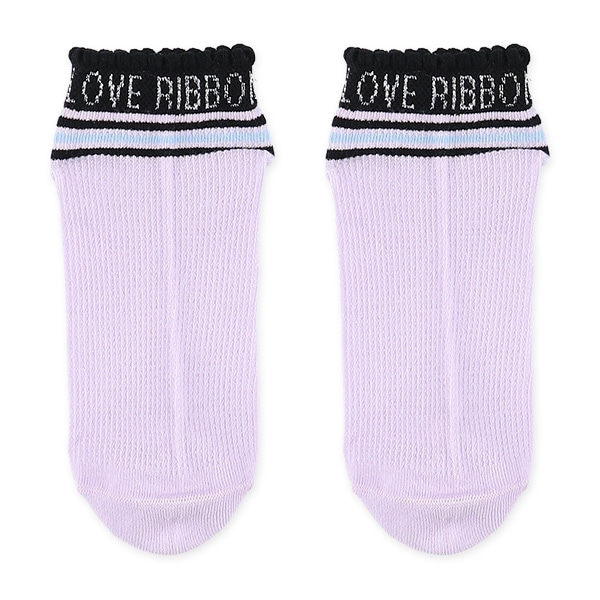 3足組スクールローカットソックス（ロゴラメ）