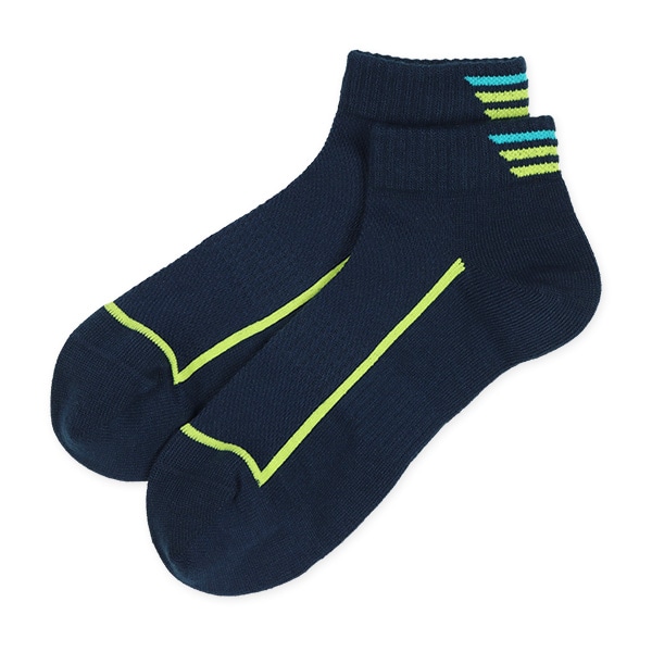 3足組スクールローカットソックス（スポーツライン）