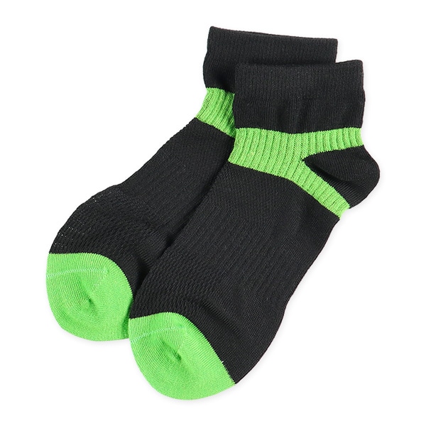 3足組スクールローカットソックス（メッシュ）