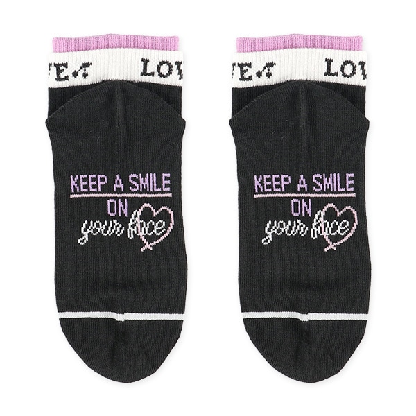 3足組スクールローカットソックス（2重口ゴム）