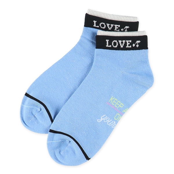 3足組スクールローカットソックス（2重口ゴム）