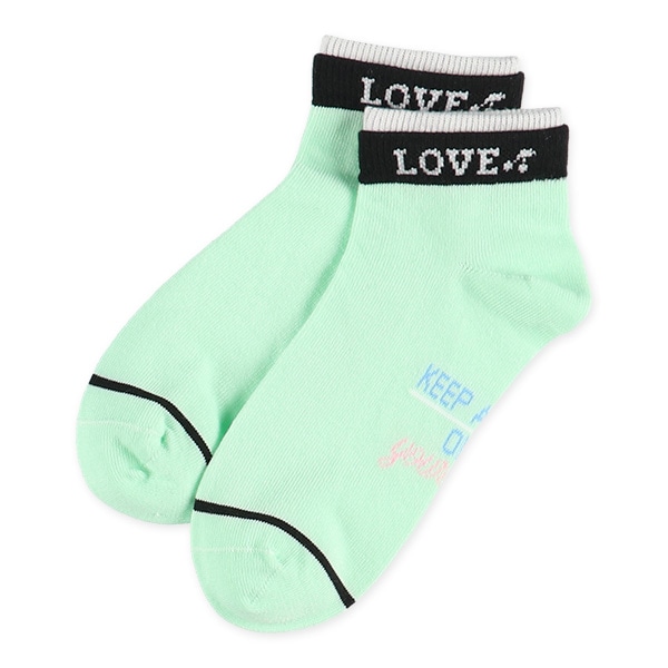 3足組スクールローカットソックス（2重口ゴム）