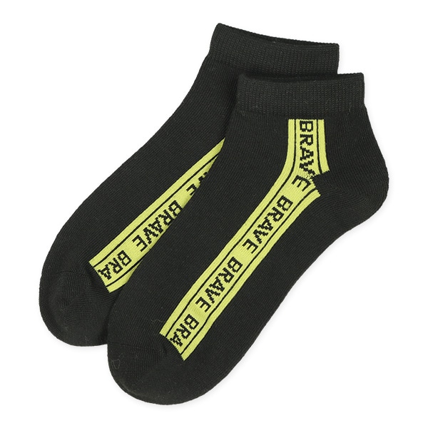 3足組スクールローカットソックス（ロゴ）