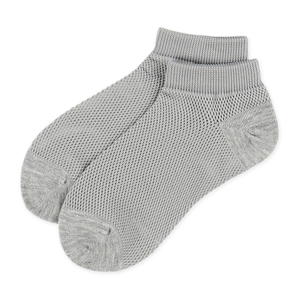 3足組スクールローカットソックス（ビッグメッシュ）