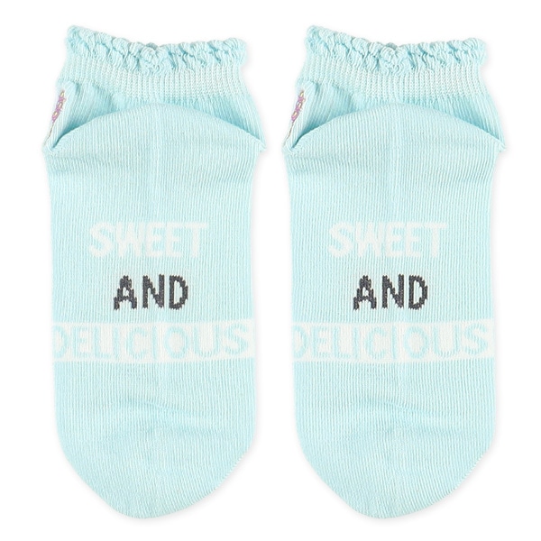 3足組スクールローカットソックス（ラブスイーツ）