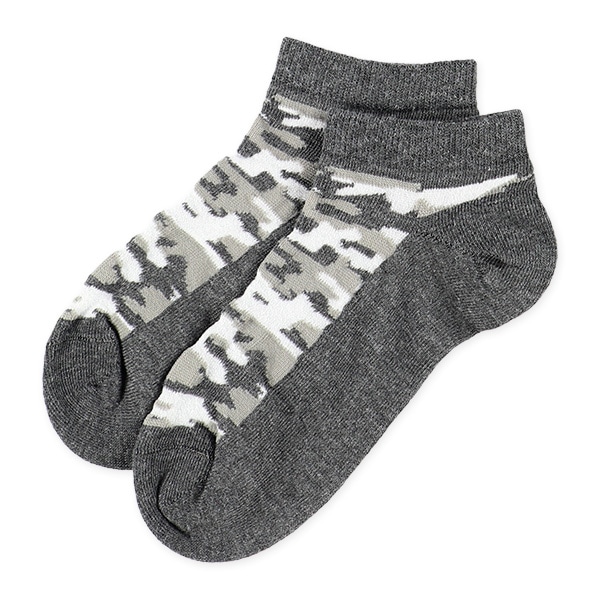 3足組スクールローカットソックス（迷彩）