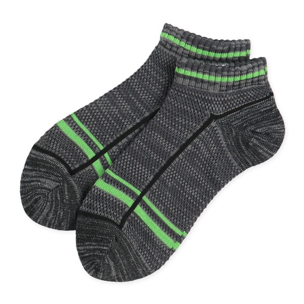 3足組スクールローカットソックス（サイドライン）