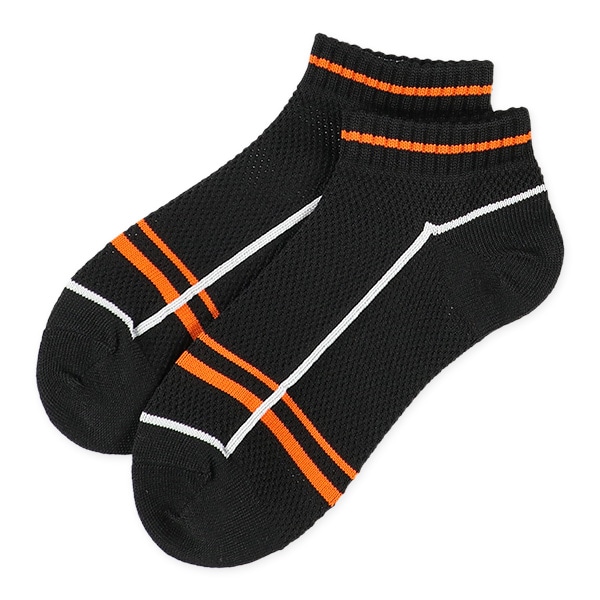 3足組スクールローカットソックス（サイドライン）