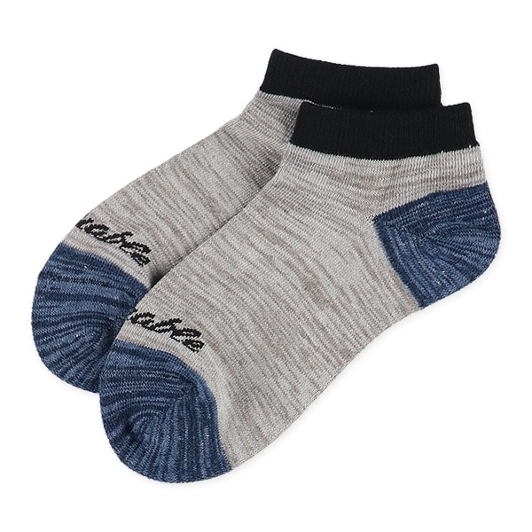 3足組スクールローカットソックス（ボーダーロゴ）