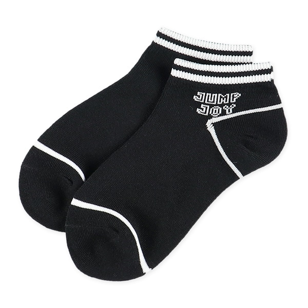 3足組スクールローカットソックス（ロゴ）