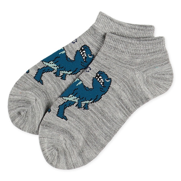 3足組スクールローカットソックス（恐竜）