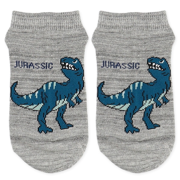 3足組スクールローカットソックス（恐竜）