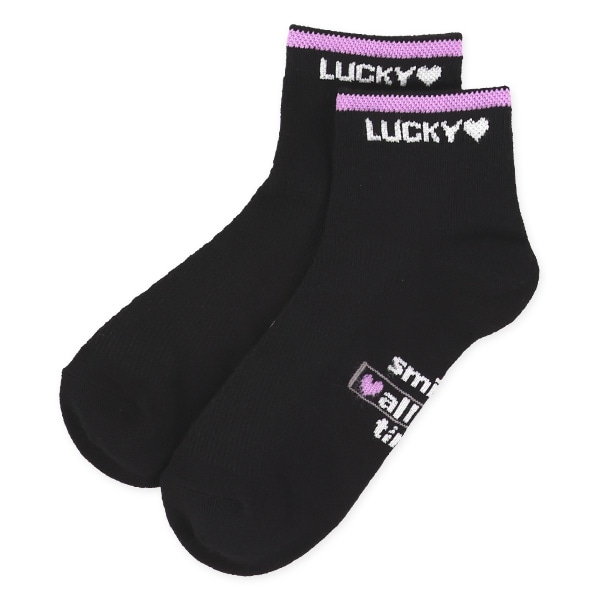 3足組スクールローカットソックス（ビッグメッシュ・ロゴ）