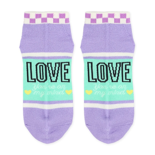 3足組スクールローカットソックス（ロゴリボン）