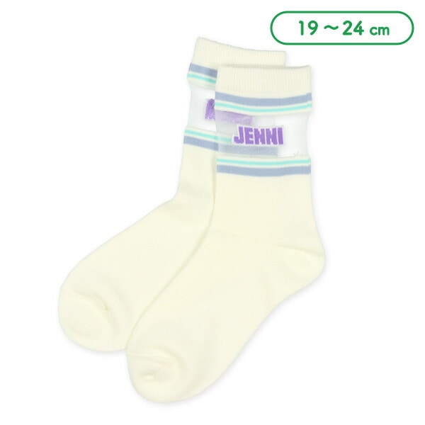 JENNI)スクールクルーソックス(シアー) ベビー服・子供服・マタニティ通販 西松屋オンラインストア JENNI<br> 子供服 靴下 19-24cm<br> ジェニィ ケーブルシースルークルーソックス<br> 2023SS 春夏<br> メール便OK<br> 02432416<br> キッズ ジュニア 女の子 子ども服<br> 19cm-21cm 22cm-24cm<br> kids junior 新作<br>
