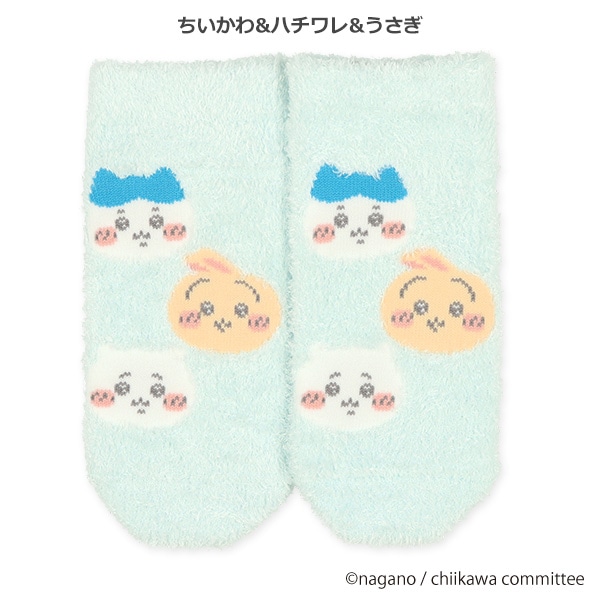 スクールもこもこローカットソックス（ちいかわ）