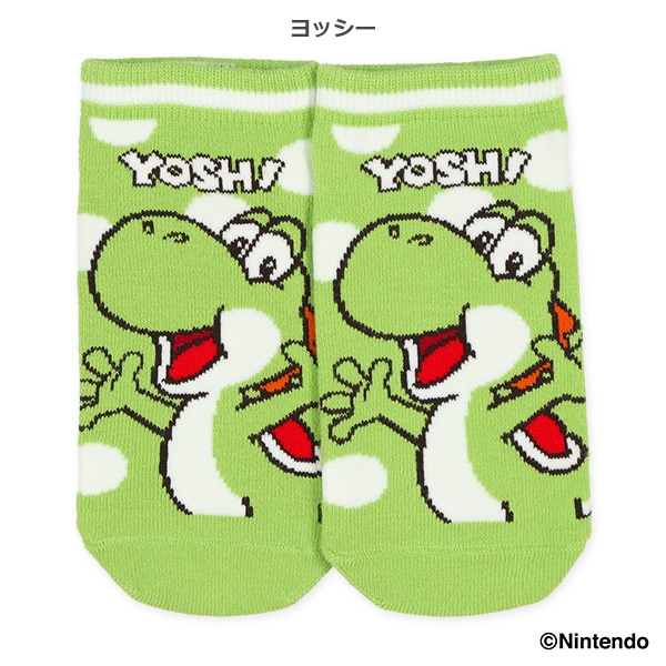 スクールローカットソックス（スーパーマリオ）