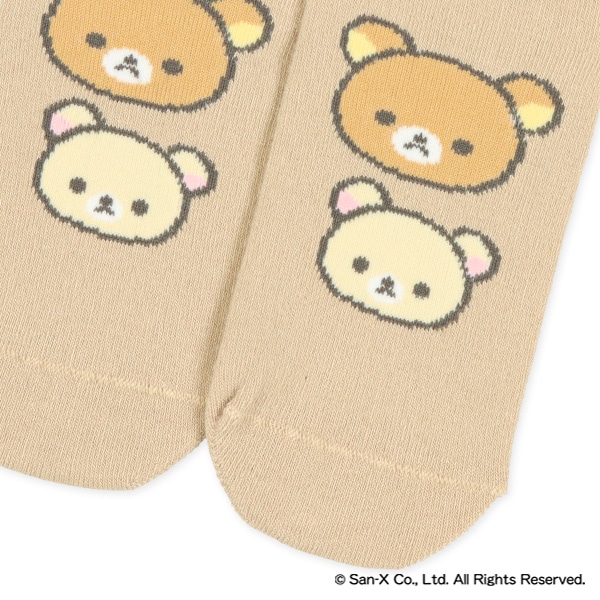 スクールローカットソックス（リラックマ）