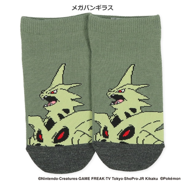 スクールローカットソックス（メガバンギラス・メガリザードンX・メガヤミラミ）