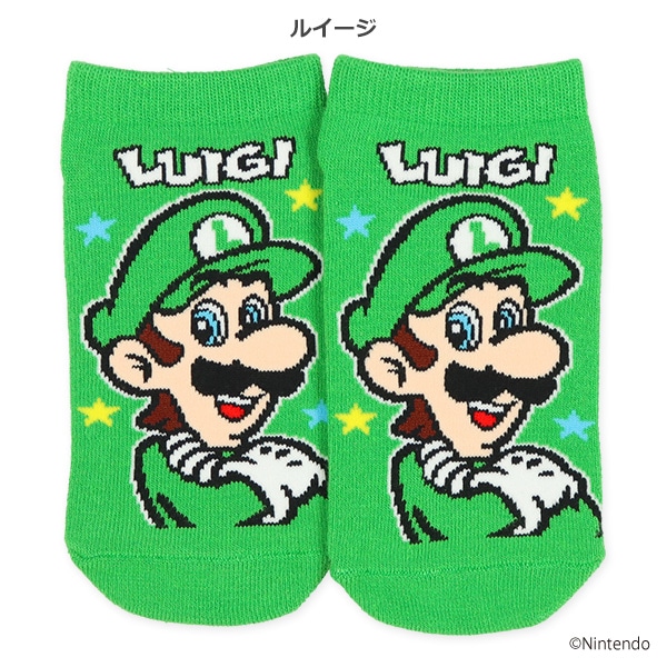 スクールローカットソックス（スーパーマリオ）