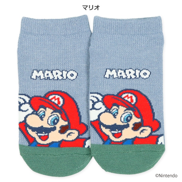 スクールローカットソックス（スーパーマリオ）